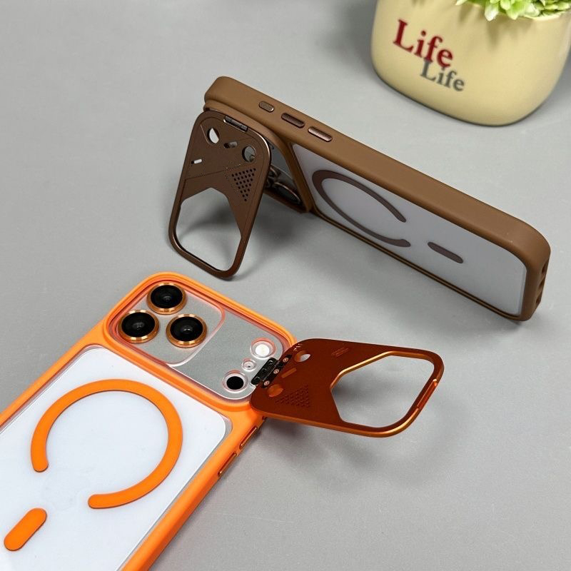 Magnetic Charging Stand - Luxury Armor Shockproof Metal Stand Magnetic