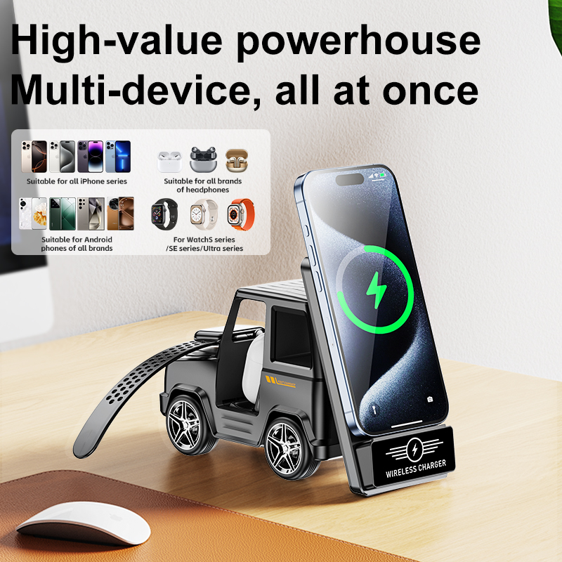 Smartwatch Ac - Multifunctional Wireless Charger 3-in-1 for iPhone16-11