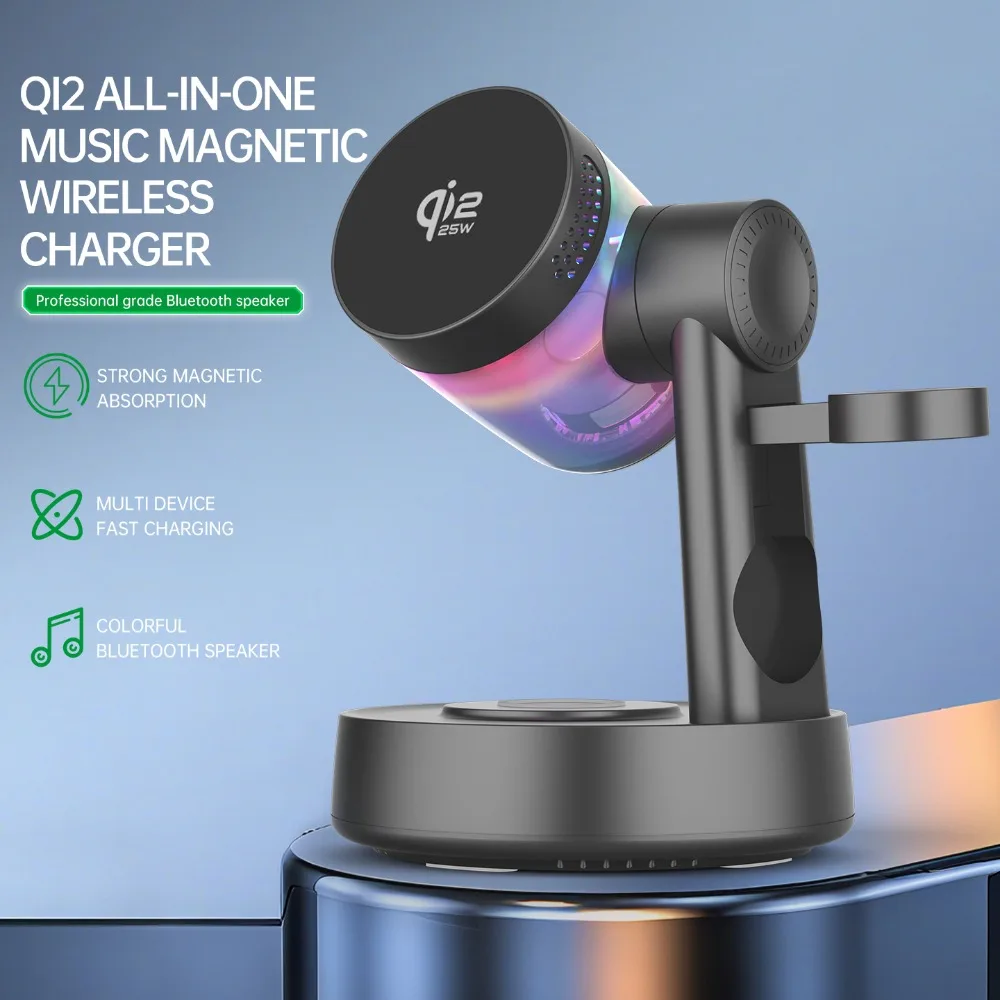 Smartwatch Ac - Qi2 25W RGB Light Magnetic Wireless