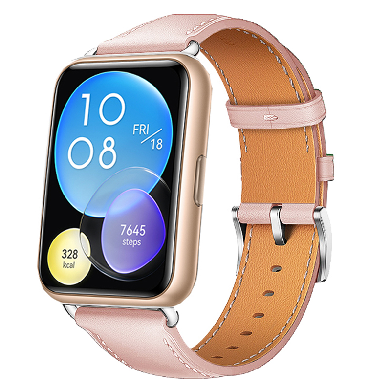 Huawei Smartwatch Accessories - Leather Strap For Huawei Watch Fit