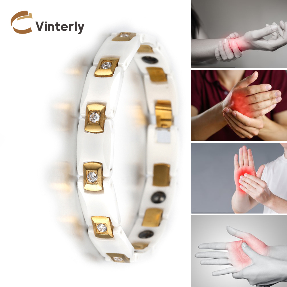 Ceramic Link Bracelet - Vinterly Vòng Tay Nữ Dây Chuyền