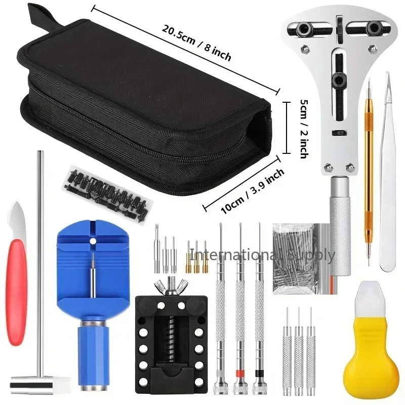 Tool Kit Strap Change - 147Pcs Watch Repair Tool Set Watchmaker