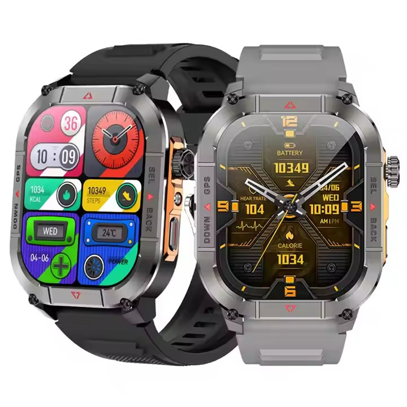 Smartwatch Touch - New HK84 Men Smart Watch AMOLED