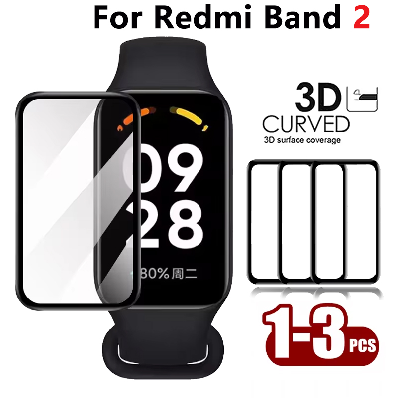 Smartwatch Band Accessories - 1-3pcs 3D Composite Film For Redmi