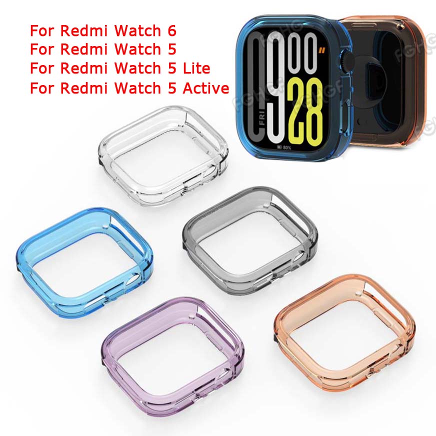 Watch Case Bumper - Soft TPU Case Cover For Redmi