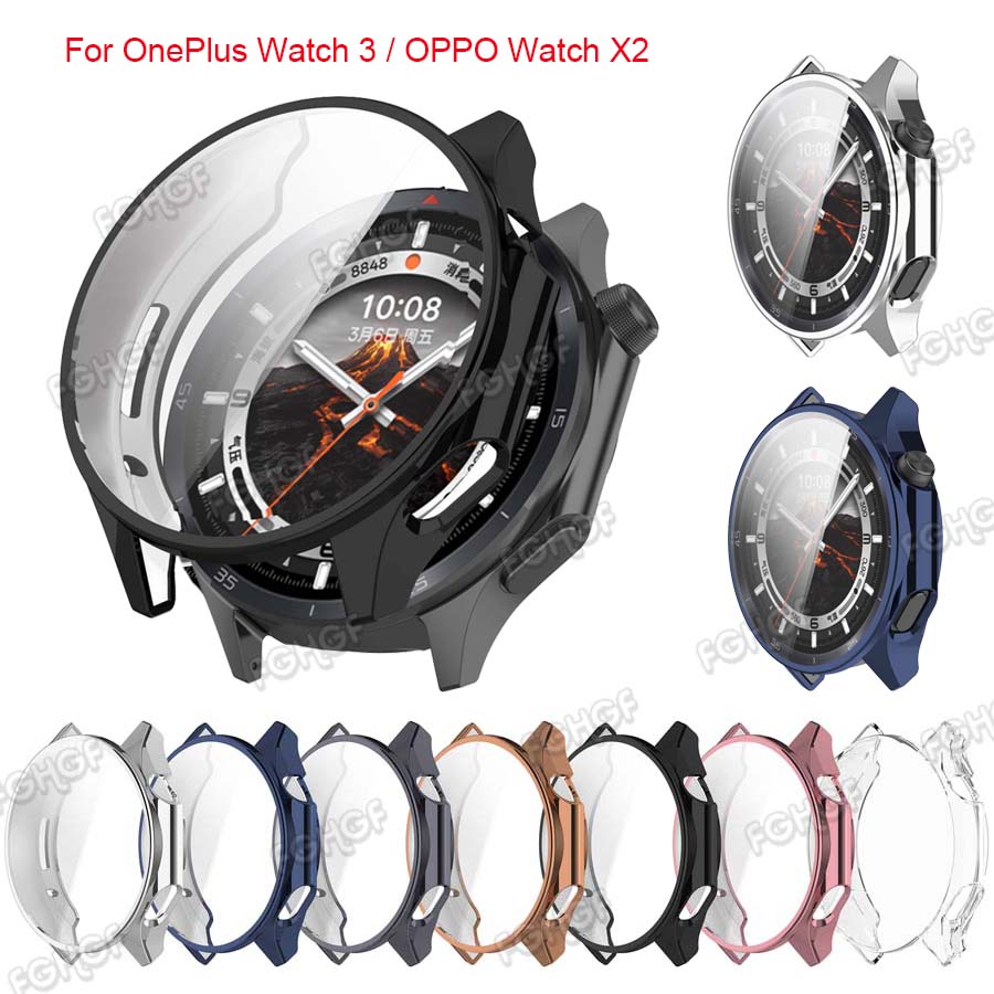 Watch Case Bumper - For OnePlus Watch 3 Case Cover