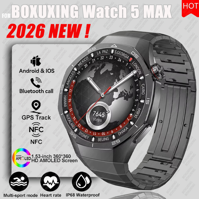 Smartwatch Faces - 2026 New BOXUXING Watch 5 MAX