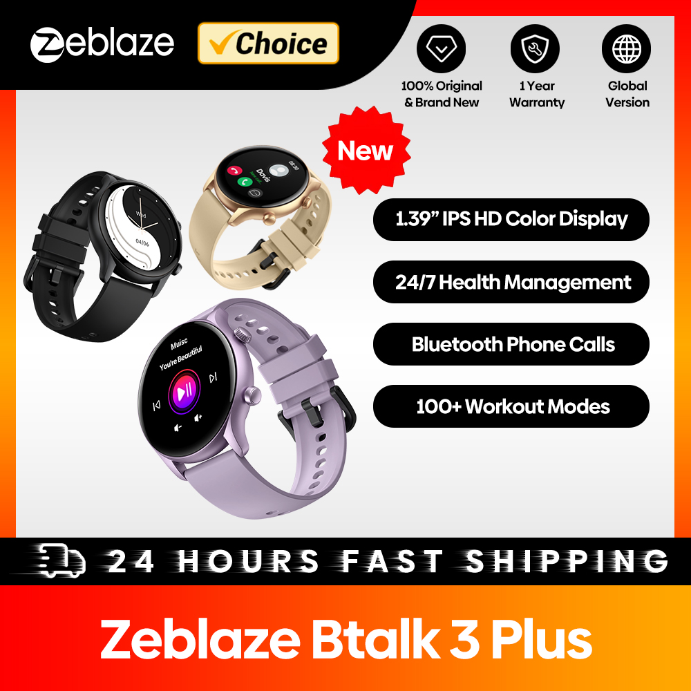 Smartwatch Faces - New Zeblaze Btalk 3 Plus Voice