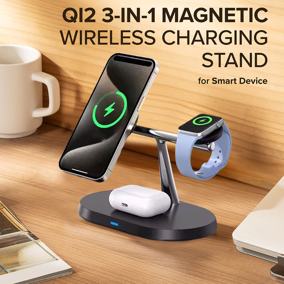 3 in 1 Magnetic Wireless Charg - đánh giá và giá Smartwatch Ac