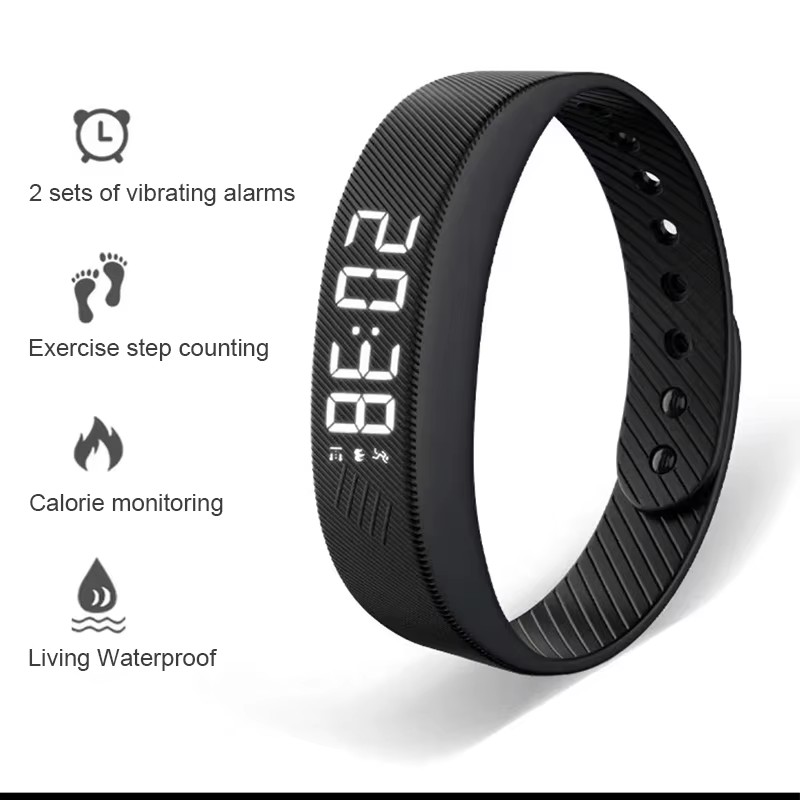 Smart Bracelet LED Digital Wat - đánh giá và giá Android Smartwatch Accessories