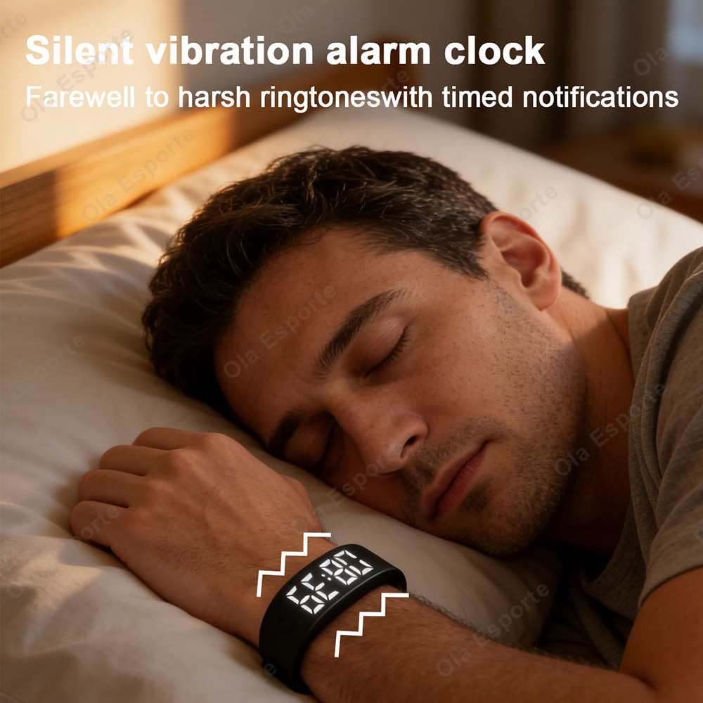 Smart Bracelet LED Digital Wat - đánh giá và giá Android Smartwatch Accessories