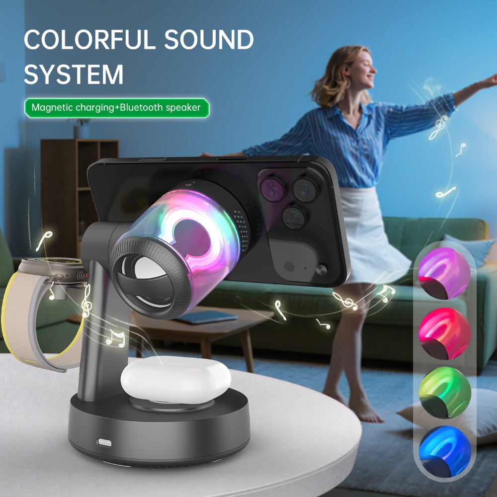 Qi2 25W RGB Light Magnetic Wir - đánh giá và giá Smartwatch Ac
