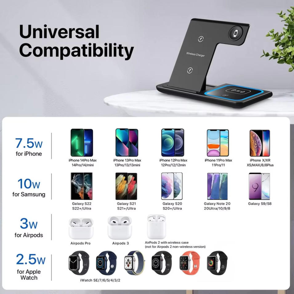 Fast Wireless Charger Charging - đánh giá và giá Smartwatch Ac