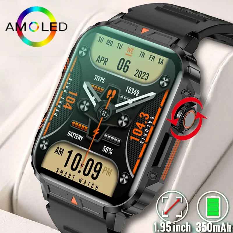 1.91 Outdoor Military Smart Wa - đánh giá và giá Smartwatch Faces