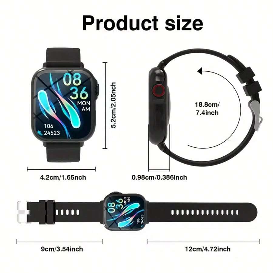1pc 2025 Smartwatch With Full  - đánh giá và giá Smartwatch Touch