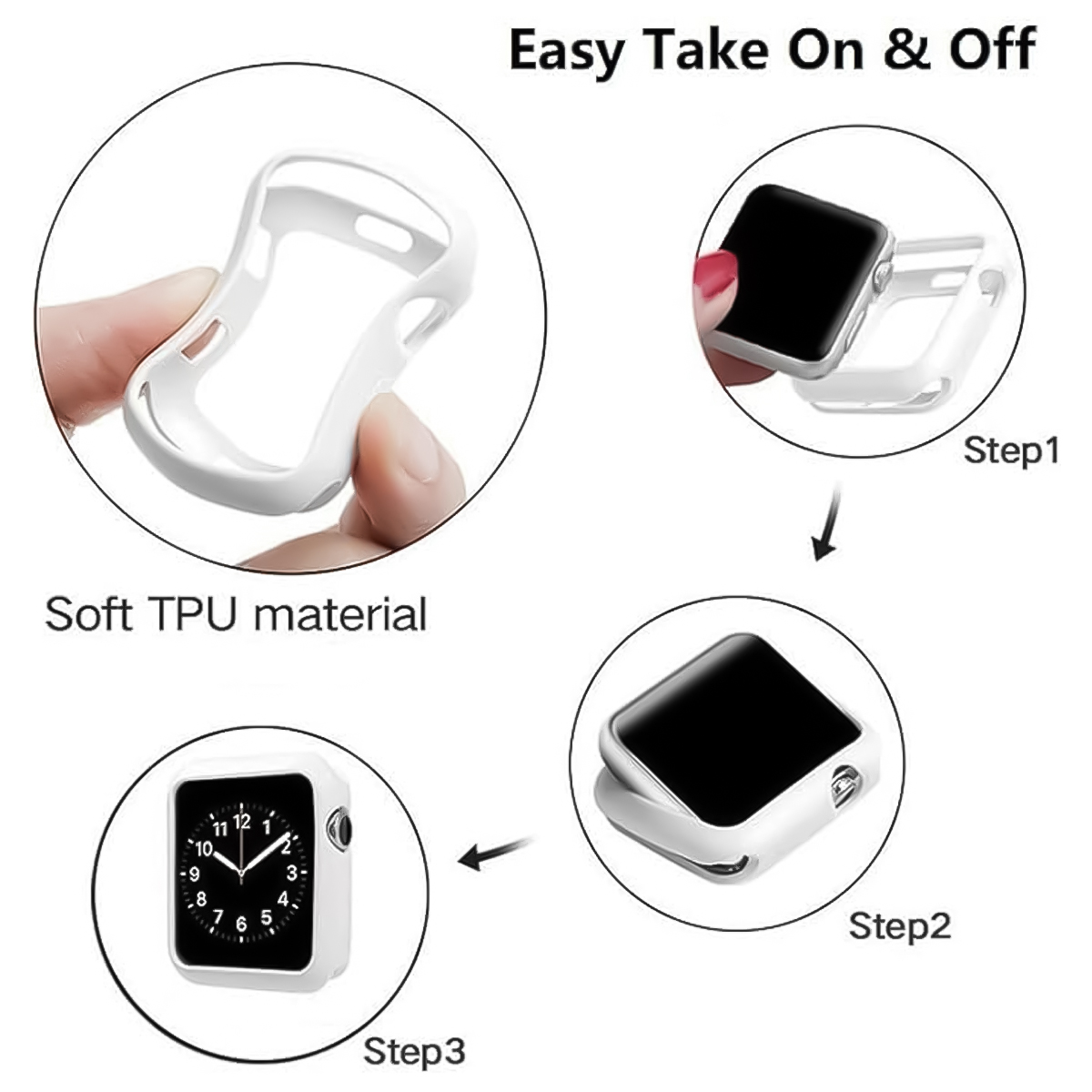 TPU Silicone Case For Huawei W - đánh giá và giá Huawei Smartwatch Accessories