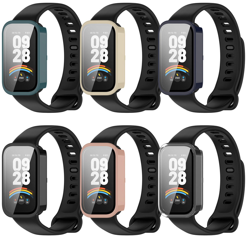 Tempered Glass+Case for Xiaomi - đánh giá và giá Watch Case Bumper