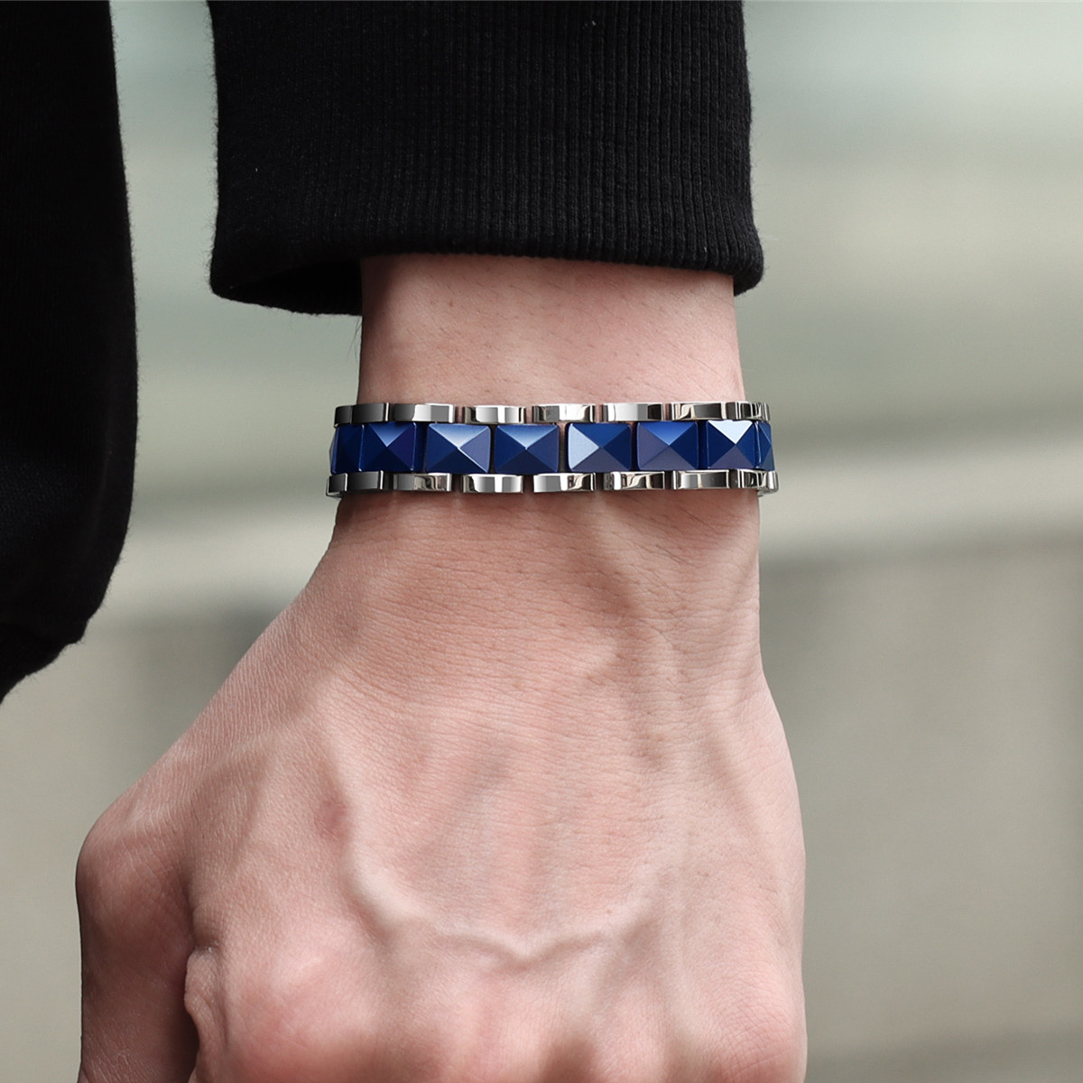 ARADOO Premium Ceramic Titaniu - đánh giá và giá Ceramic Link Bracelet