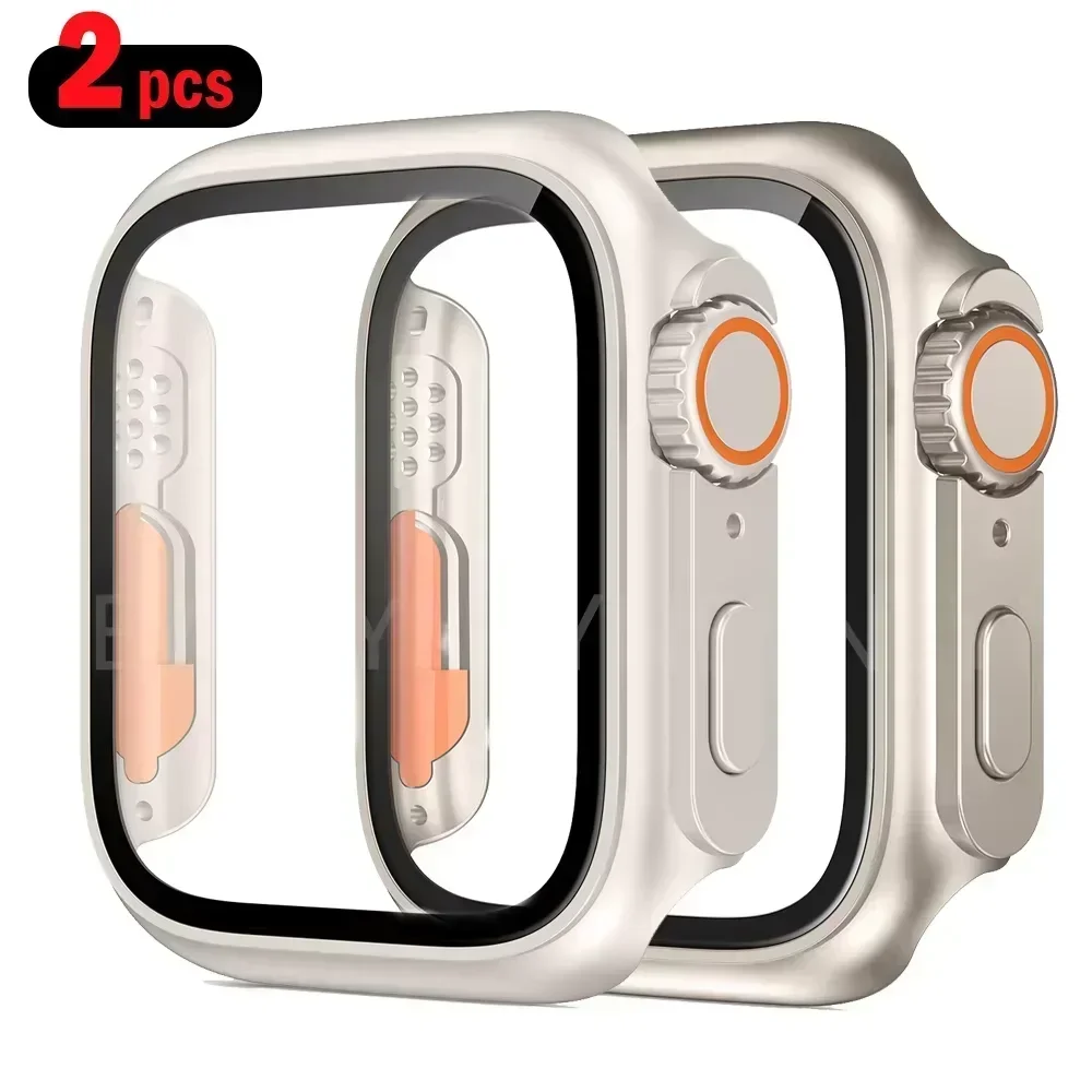 2PCS Tempered Glass+Cover For  - đánh giá và giá Watch Case Bumper