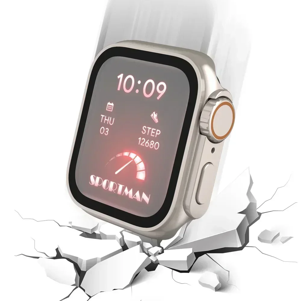 2PCS Tempered Glass+Cover For  - đánh giá và giá Watch Case Bumper