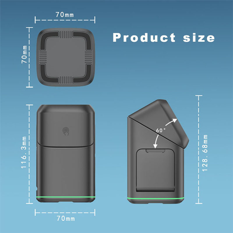 Praiser 25W Qi2 Foldable Touch - đánh giá và giá Smartwatch Touch