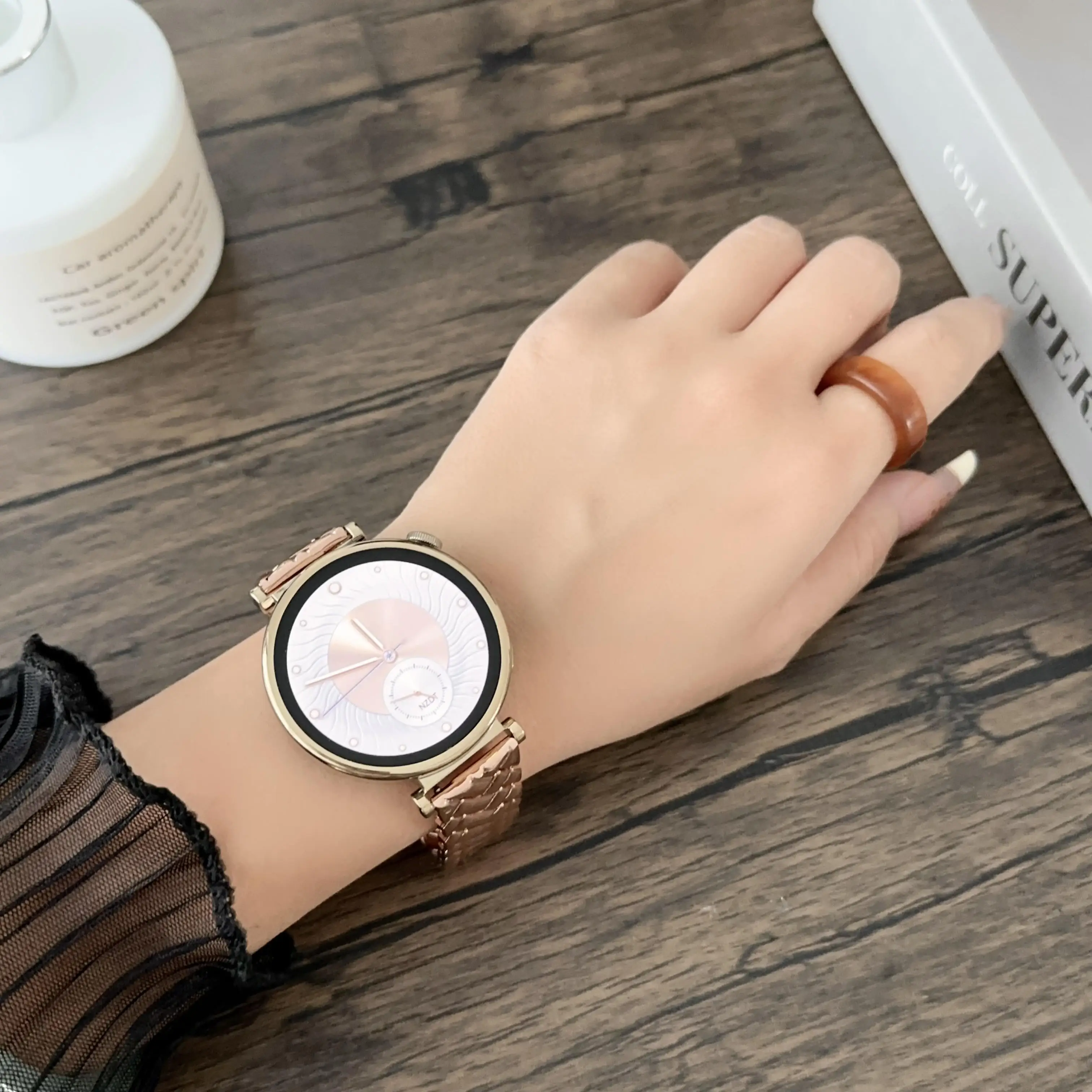 1pc 18mm V-shaped Stainless St - đánh giá và giá Fossil Smartwatch Accessories