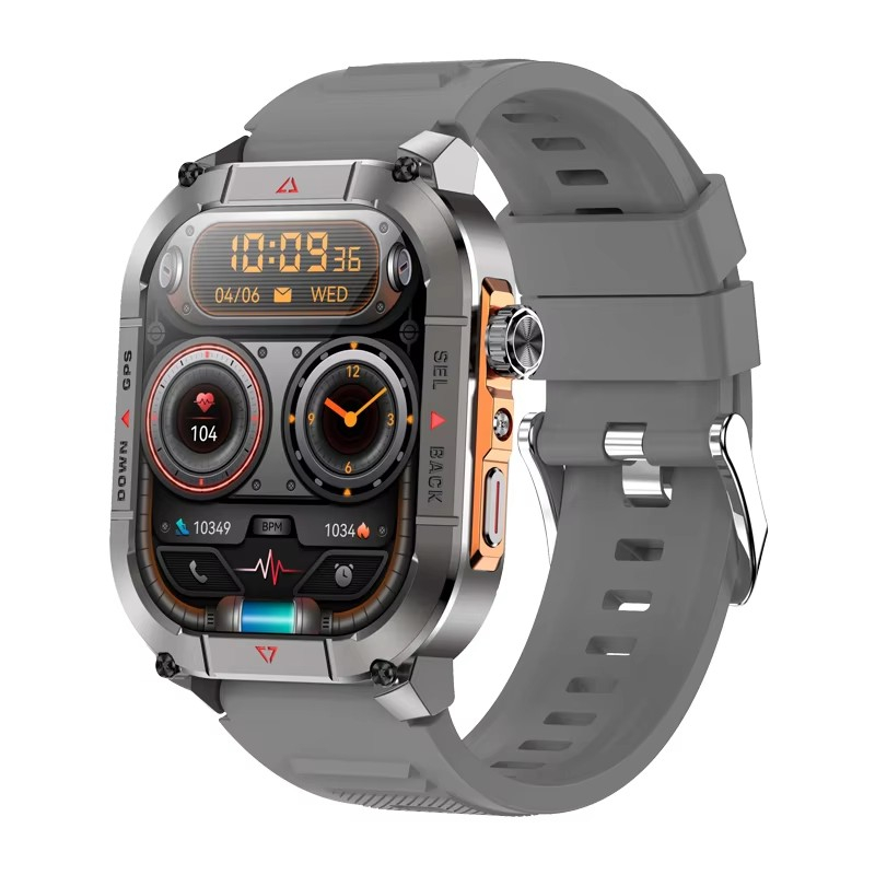 New HK84 Men Smart Watch AMOLE - đánh giá và giá Smartwatch Touch