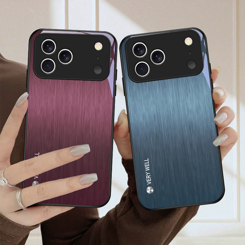 Minimally brushed metal For iP - đánh giá và giá Screen Protector Film
