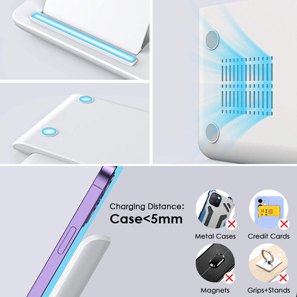 LED 3 in 1 Wireless Charger St - đánh giá và giá Smartwatch Ac
