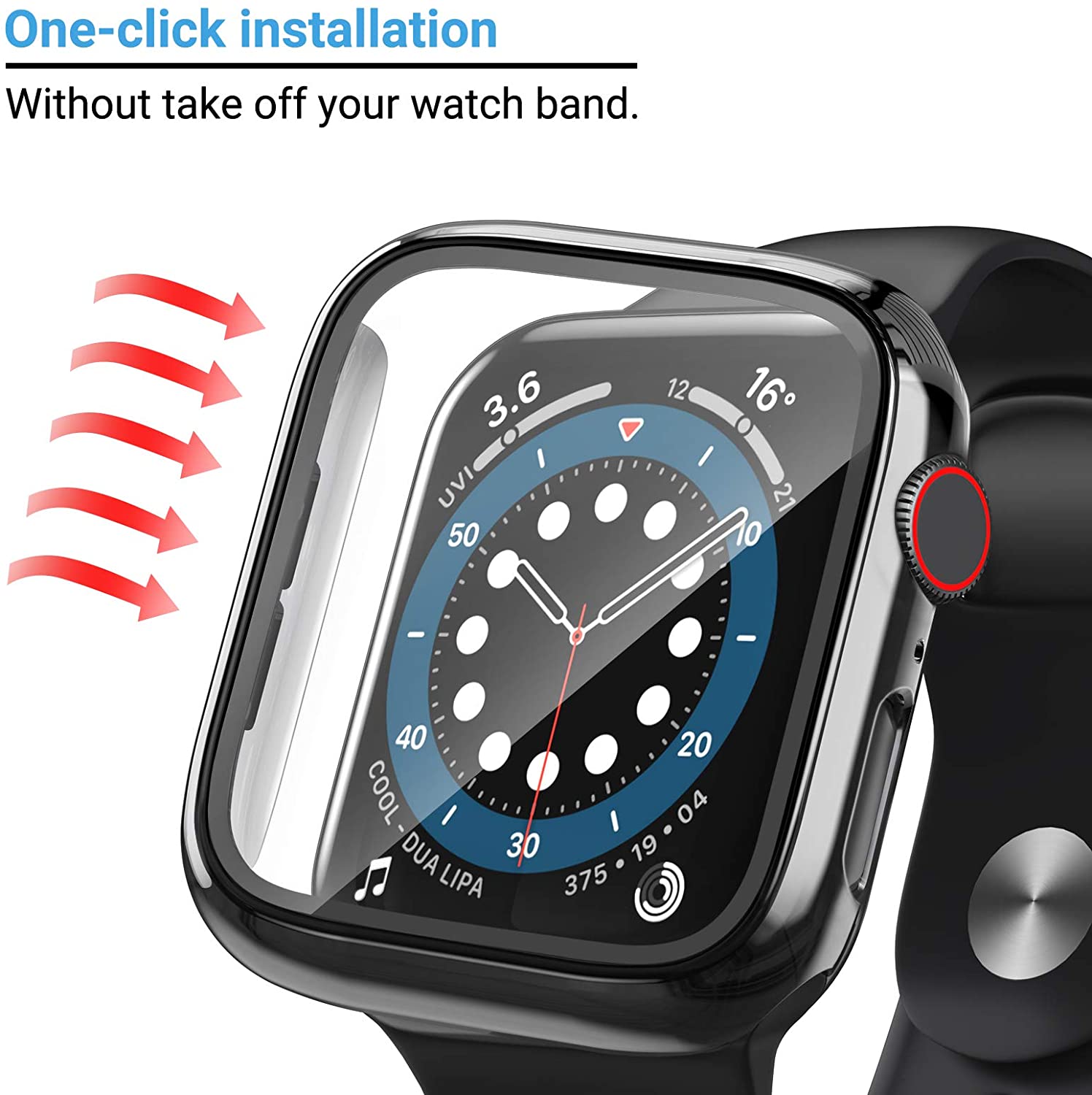 Kính Dành Cho Đồng Hồ Apple Ốp - đánh giá và giá Smartwatch Band Accessories