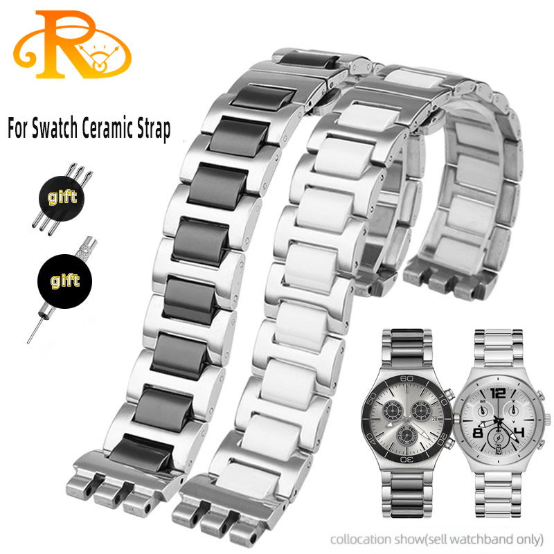 For Swatch Ceramic+ Stainless  - đánh giá và giá Ceramic Link Bracelet
