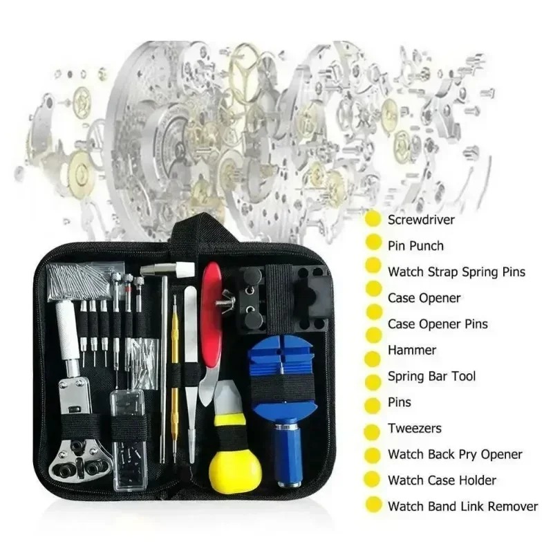 147 Pieces Watch Repair Tool S - đánh giá và giá Tool Kit Strap Change