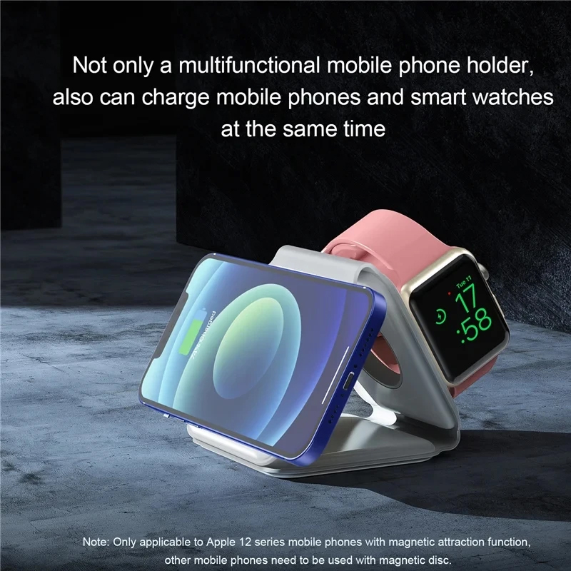3 In 1 Magnetic Portable Wirel - đánh giá và giá Smartwatch Ac