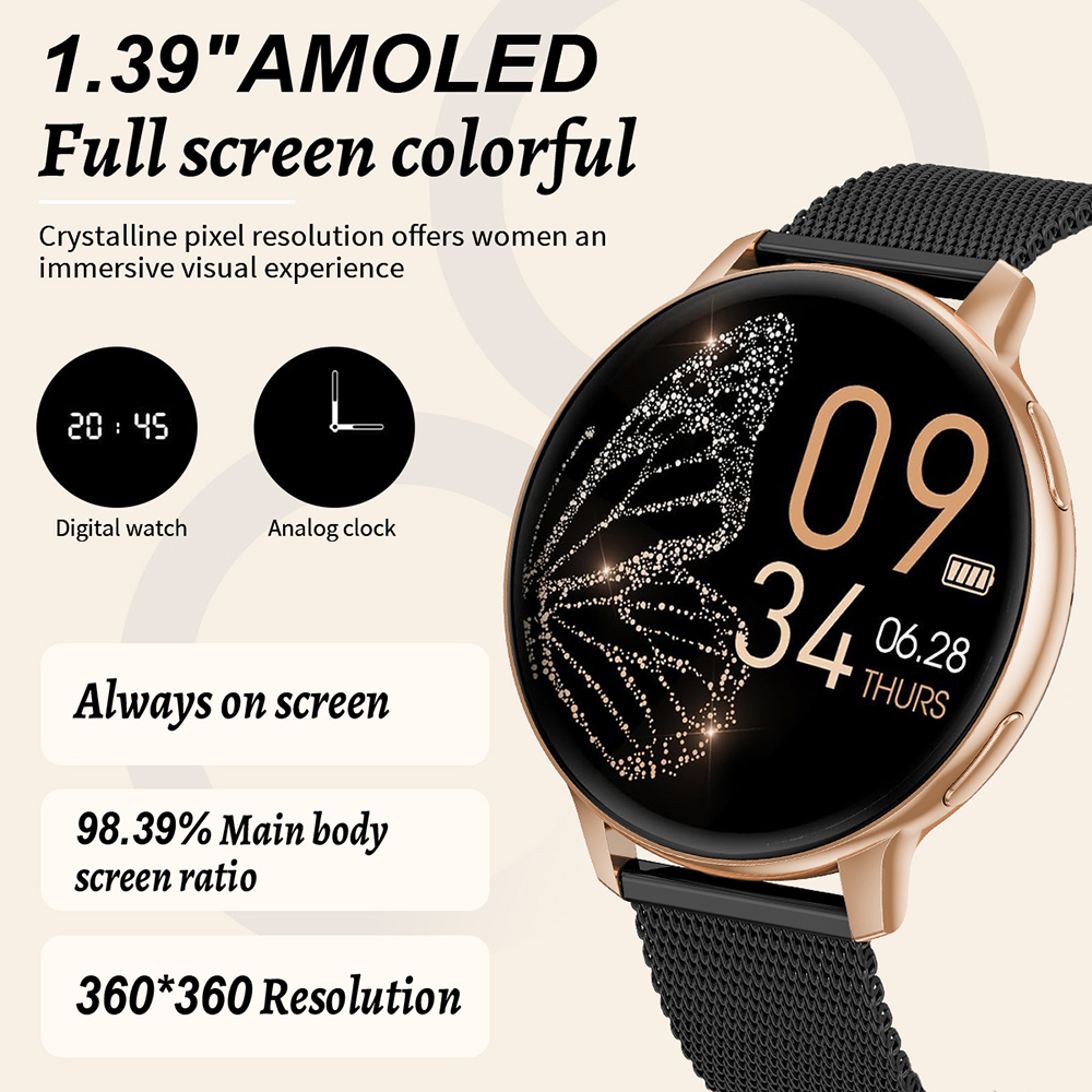 LIGE Fashion Smart Watch Women - đánh giá và giá Smartwatch Custom