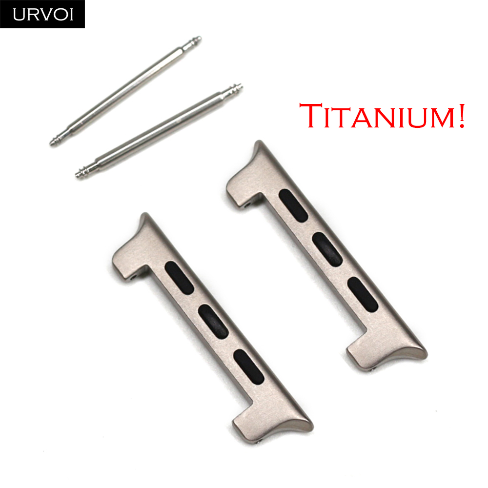 URVOI Full Titanium adapters f - đánh giá và giá Watch Band Connector