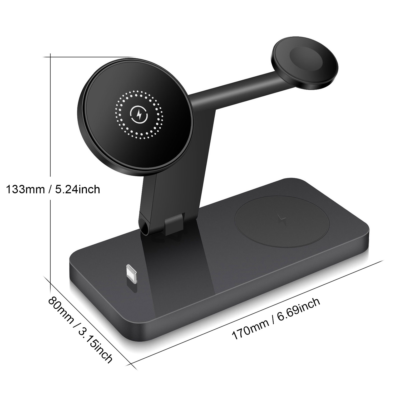 4 in 1 Magnetic Wireless Charg - đánh giá và giá Smartwatch Ac