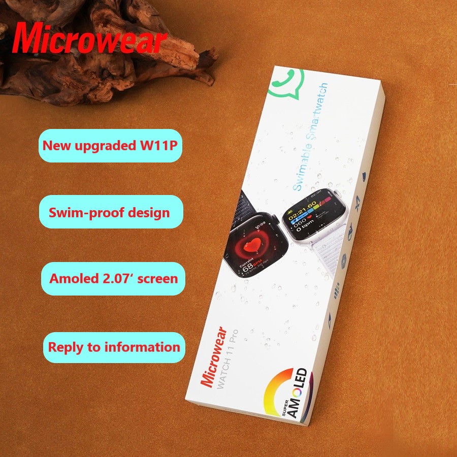 Top Amoled Watch11pro W11pro S - đánh giá và giá Smartwatch M Active