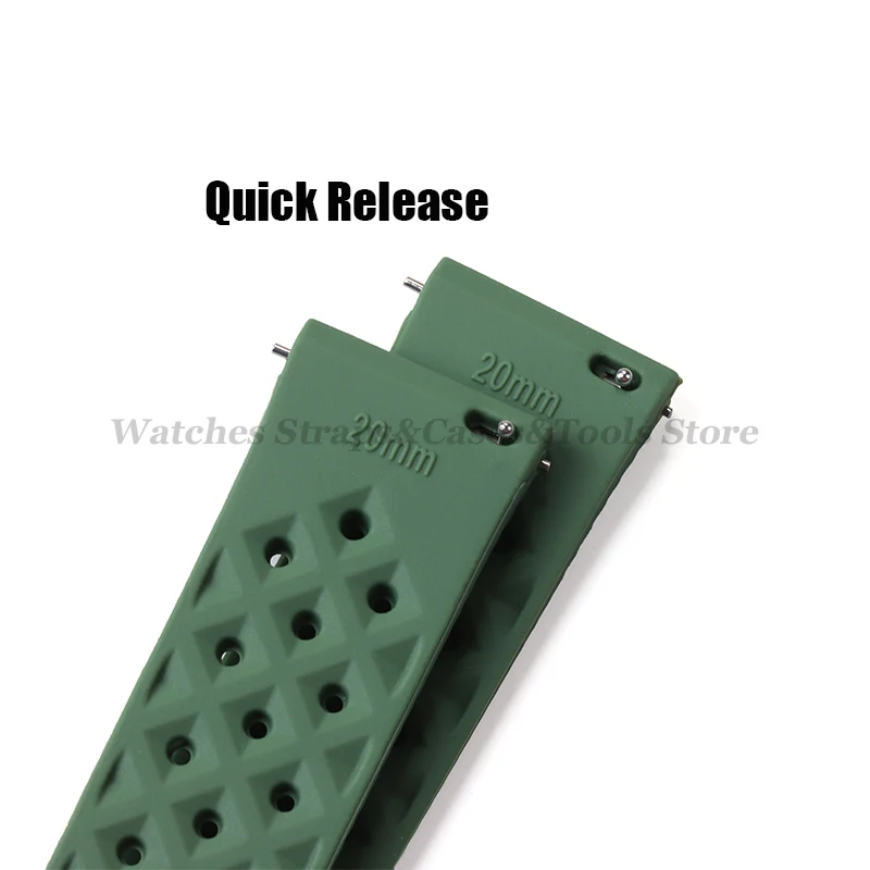 Tropic Silicone Watch Strap 18 - đánh giá và giá Fossil Smartwatch Accessories