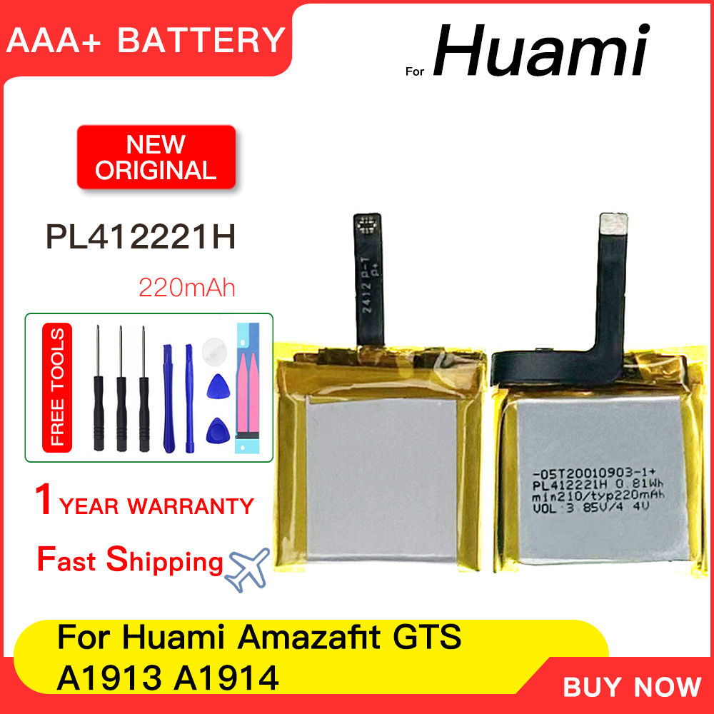 100% genuine 220mAh PL412221H  - đánh giá và giá Smartwatch A1914
