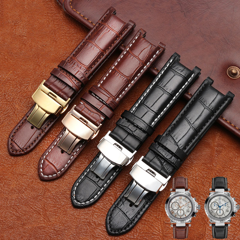 Kiểu Chữ V Dây Da Đồng Hồ 20 - đánh giá và giá Smartwatch Guess