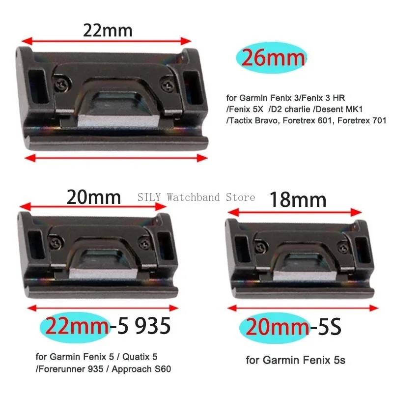2PCS  Quick-Fit Metal Bands Co - đánh giá và giá Watch Band Connector