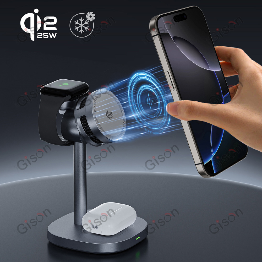 Magnetic 3 in 1 Wireless Charg - đánh giá và giá Smartwatch Ac