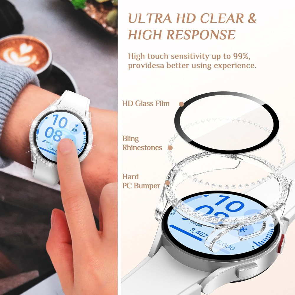 Bling Case for Samsung Galaxy  - đánh giá và giá Accessories For Galaxy Watch 5