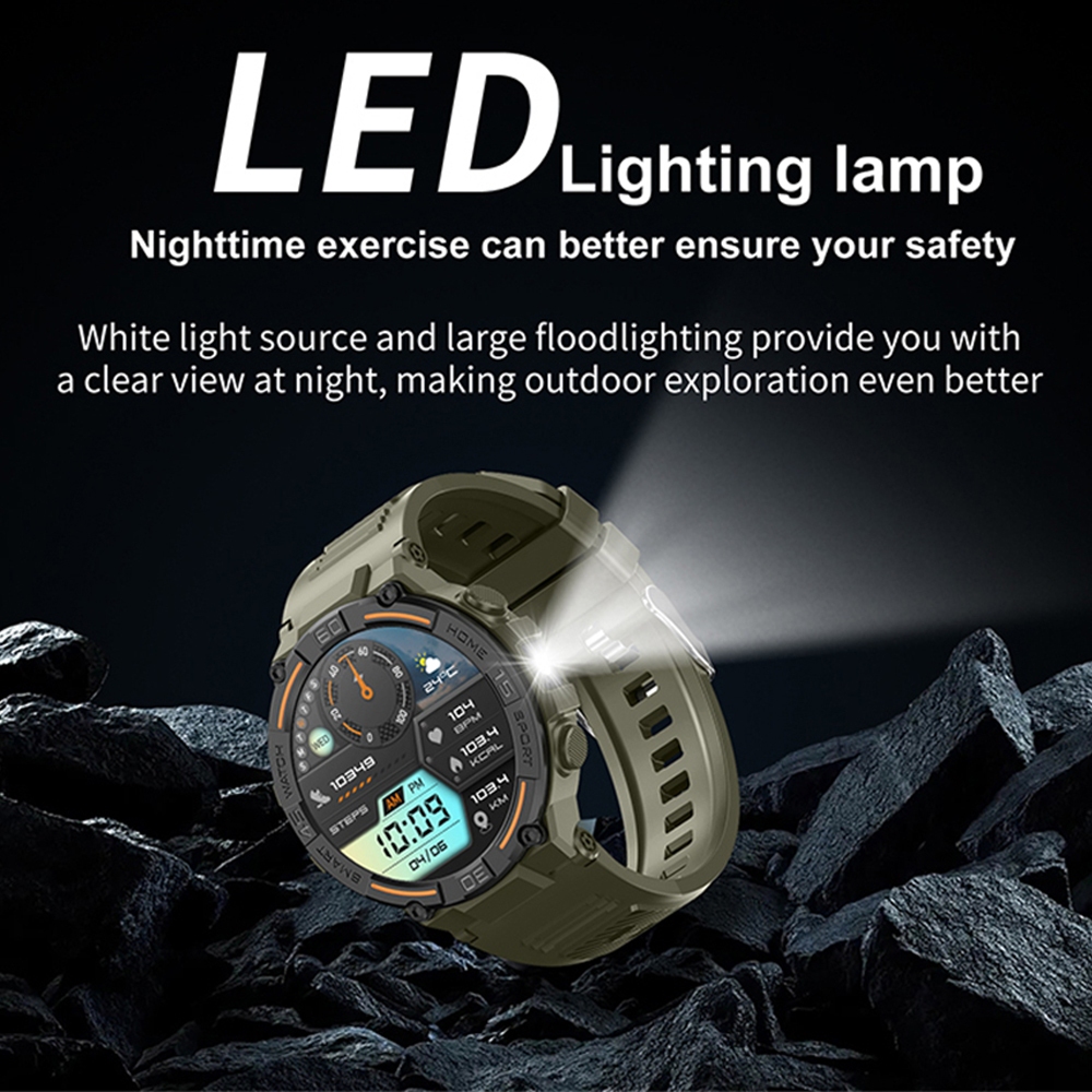 Outdoor Military Rugged Smartw - đánh giá và giá Smartwatch Faces
