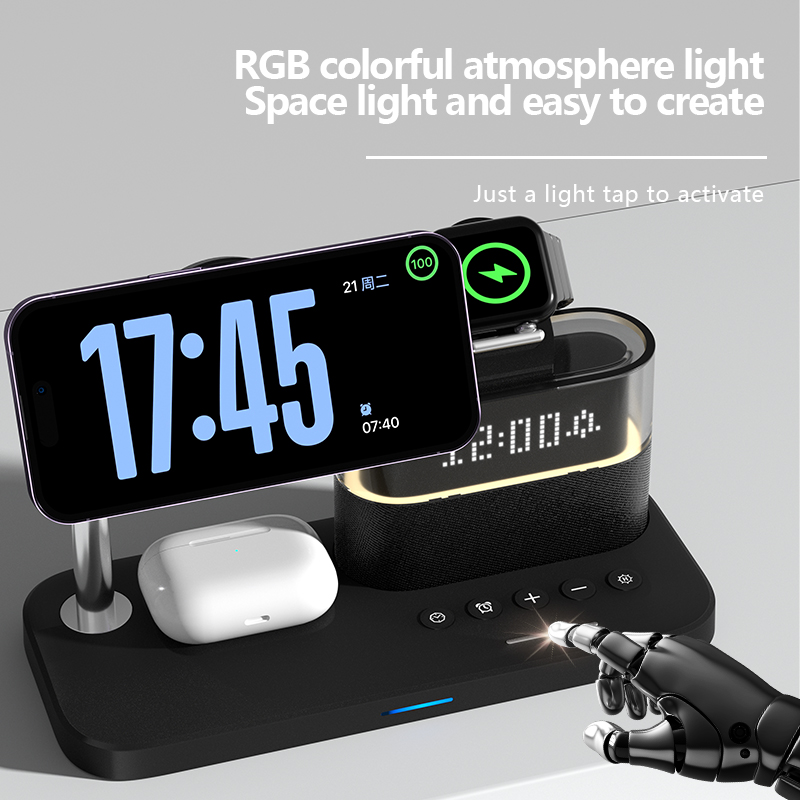 Multifunction Wireless Charger - đánh giá và giá Smartwatch Ac