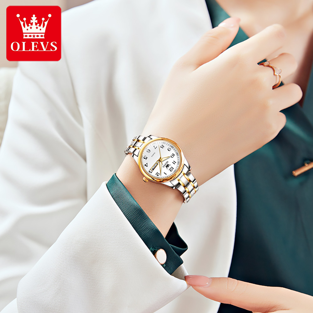 OLEVS Brand Ladies' Watch Quar - đánh giá và giá Accessories With Watch