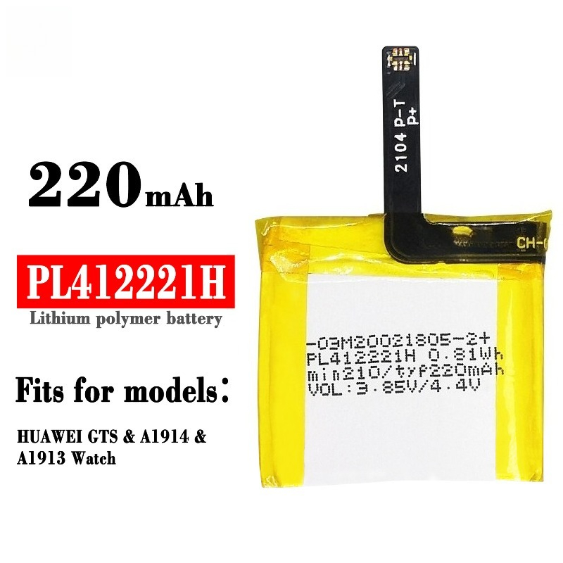 PL412221H 220mAh for Huami Ama - đánh giá và giá Smartwatch A1914