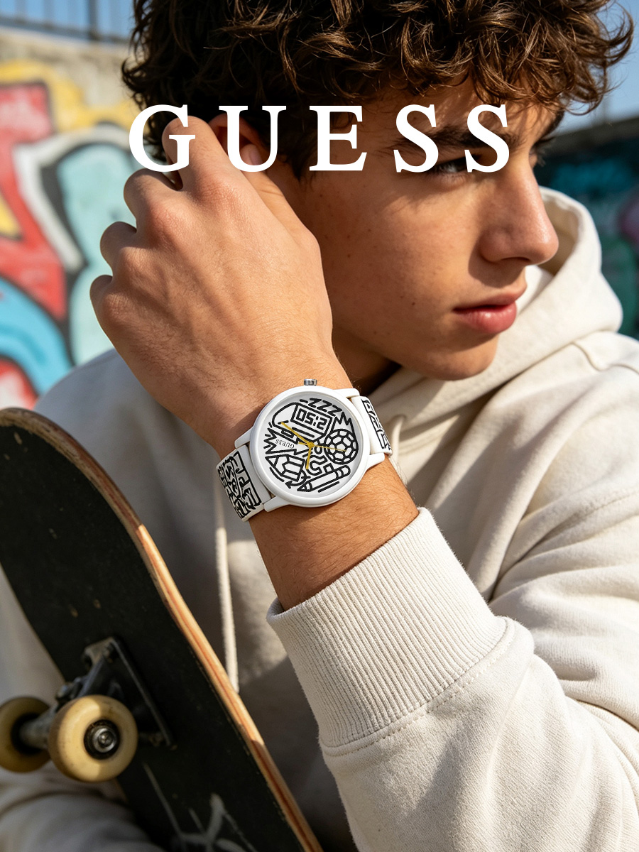 Guess Unisex Quartz Watch Whit - đánh giá và giá Smartwatch Guess