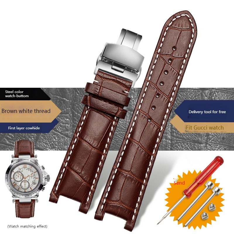 genuine leather watchband for  - đánh giá và giá Smartwatch Guess