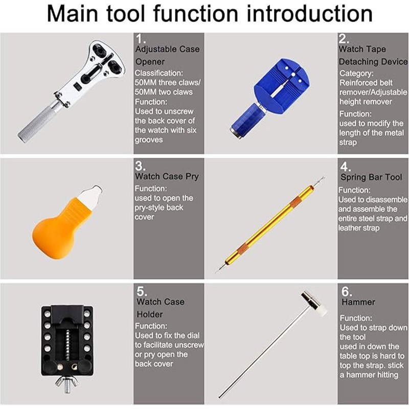 Professional Watch Repair Kit  - đánh giá và giá Tool Kit Strap Change